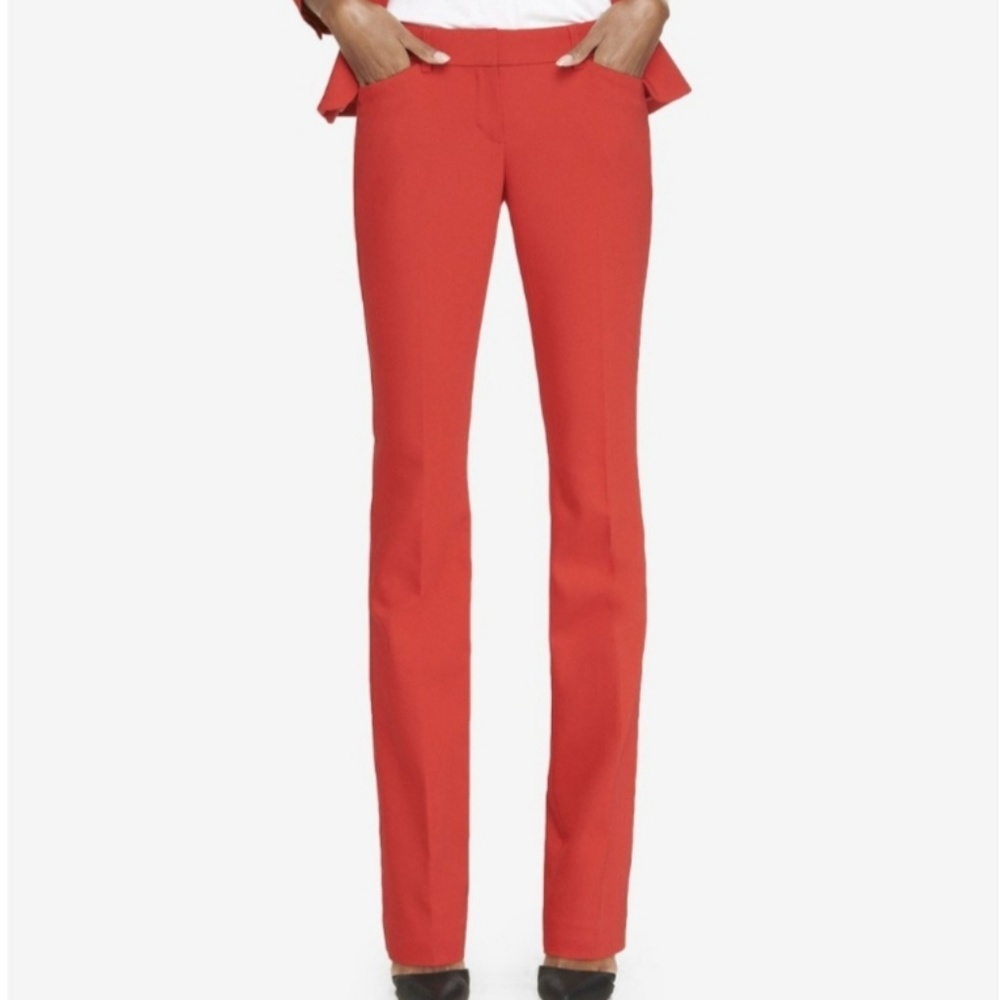 Express Editor Pant - Red